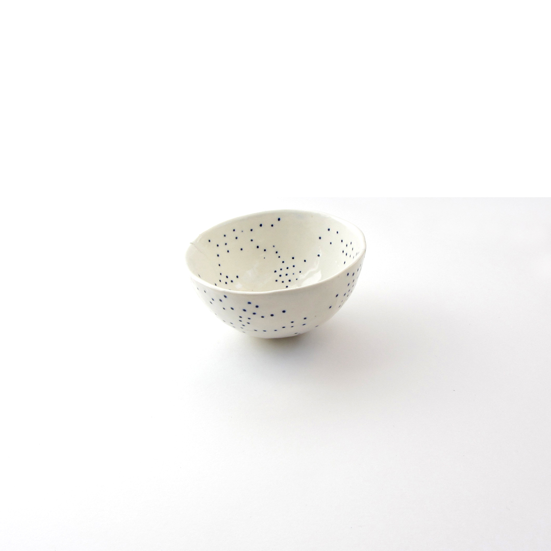 Cuenco Constelación Cobalto mishima porcelana cerámica artesanal